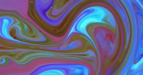 Abstract fluid animation with marble pattern 動画素材 341748095