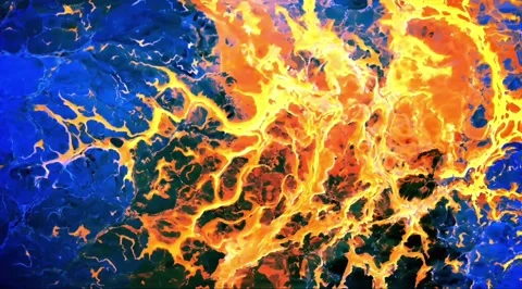 Abstract fluid animation with marble pattern Stock Footage 341749232