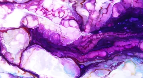 Abstract fluid animation with marble pattern Stock Footage 341749760