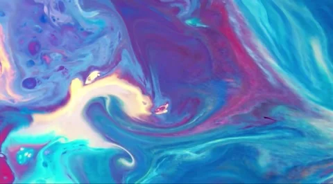 Abstract fluid animation with marble pattern Video stock 341754636