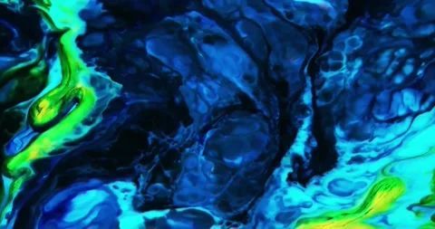 Abstract fluid animation with marble pattern Stock Footage 341922495