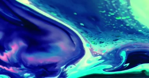 Abstract fluid animation with marble pattern Stock Footage 341922541
