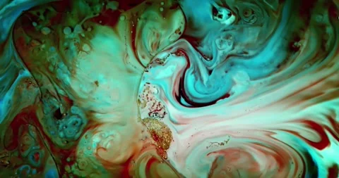 Abstract fluid animation with marble pattern Stock Footage 341922579