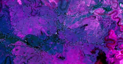 Abstract fluid animation with marble pattern Stock Footage 341922594