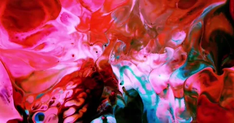 Abstract fluid animation with marble pattern Stock Footage 341922625