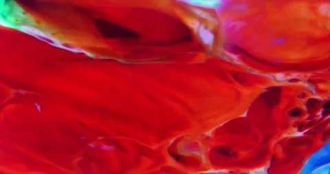 Abstract fluid animation with marble pattern Stock Footage 341922637