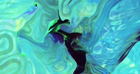 Abstract fluid animation with marble pattern Stock Footage 341922645