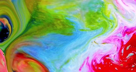 Abstract fluid animation with marble pattern Stock Footage 341922653
