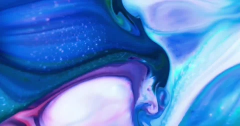Abstract fluid animation with marble pattern Stock Footage 341922661