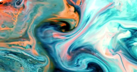 Abstract fluid animation with marble pattern Stock Footage 341922664
