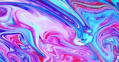 Abstract fluid animation with marble pattern Stock Footage 341922689
