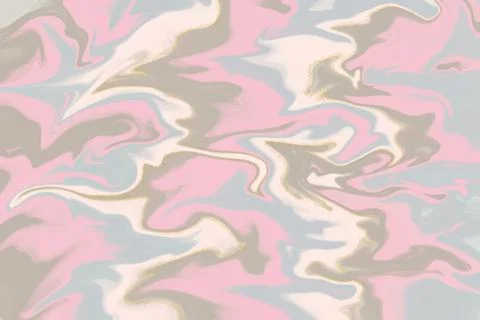Abstract fluid art background. Digital art Stock Illustration