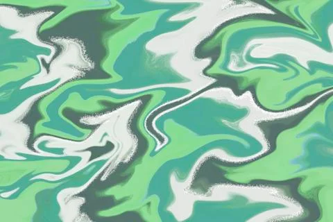 Abstract fluid art background. Digital art Stock Illustration