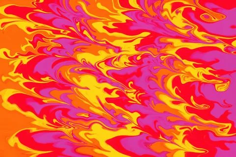 Abstract fluid art background. Digital art Stock Illustration