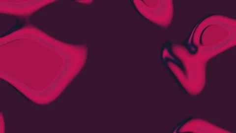 Abstract Fluid Art in Vibrant Red and Dark Blue Gradient Vidéo 295016673
