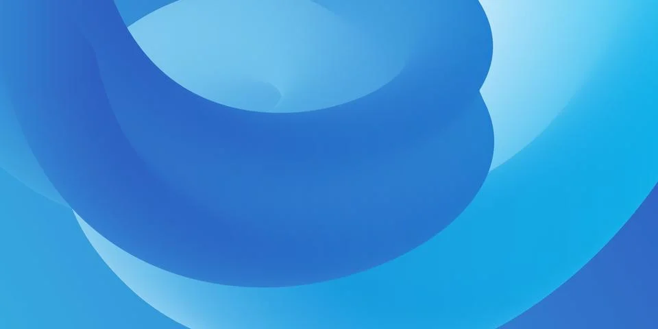 Abstract fluid background . blue gradient background design . vector illustra Stock Illustration