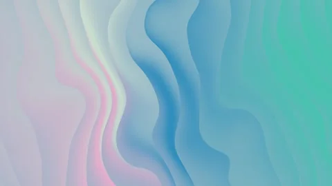 Abstract fluid background design with smooth pastel gradient colors creating Stock Footage 323108732