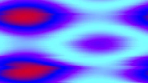 Abstract Fluid Background: Dynamic Flowing Red and Blue Digital Gradient Stock Footage 341057092