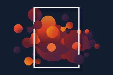 Abstract fluid background Stock Illustration