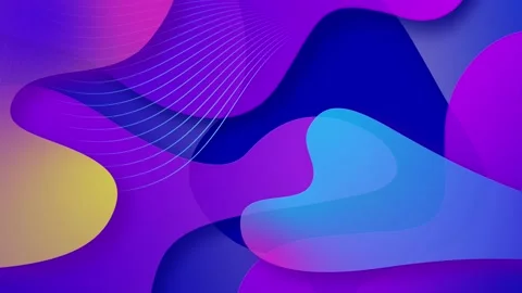 Abstract Fluid Background Loop Stock Footage 168879520
