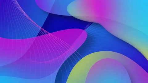 Abstract Fluid Background Loop Stock Footage 168879528