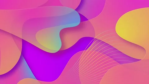 Abstract Fluid Background Loop Stock Footage 168879529