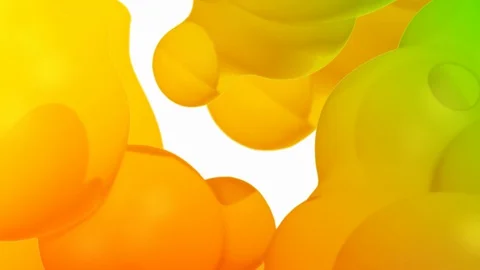 Abstract fluid background with morphing colorful backdrop. Animation of seaml Stock Footage 128315063