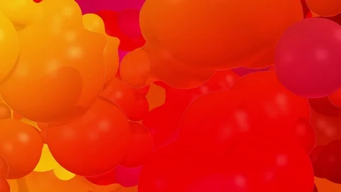 Abstract fluid background with morphing colorful backdrop. Animation of seaml Stock-Footage 128315444