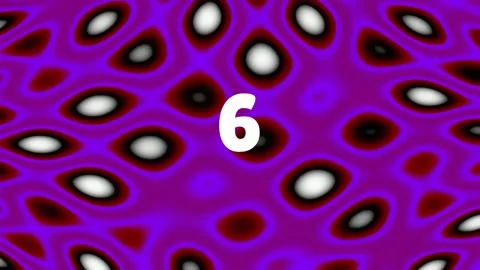 Abstract fluid background: Seamless hypnotic purple and white wave pattern Stock Footage 342114443