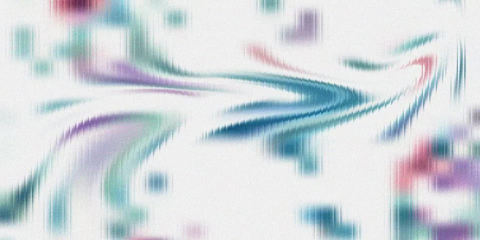 Abstract fluid background with soft pastel colors and motion blur Stockillustratie