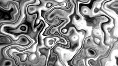Abstract fluid black and white liquid water surface flow background. abstra.. Stock Footage 296623934