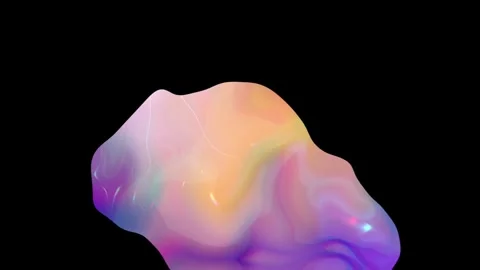 Abstract - fluid - Blob - Liquid Stock Footage 255007262
