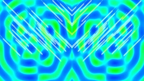 Abstract fluid blue green wave background pattern hypnotic modern digital d.. Stock Footage 339499773