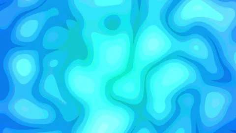 Abstract Fluid Blue Motion Background Stock Footage 314644337