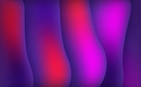 Abstract fluid bubble color gradient background Stock Illustration