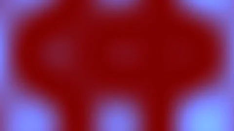 Abstract fluid color blend on dark background, smooth gradient wave motion Stock Footage 340378076
