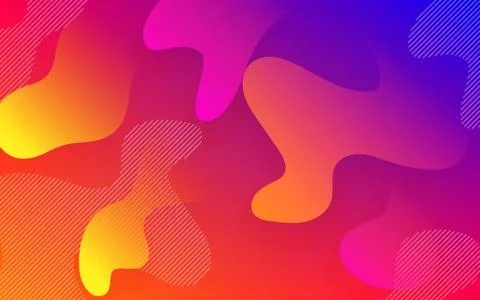 Abstract fluid color pattern vector background 스톡 일러스트