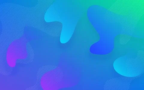 Abstract fluid color pattern vector background Stock Illustration