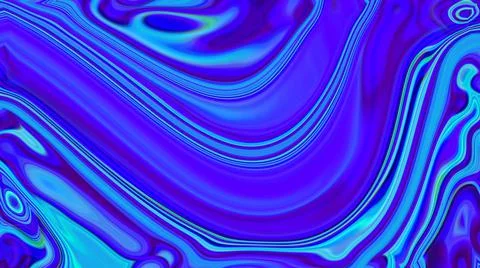 Abstract fluid colors in liquid Stock Illustration
