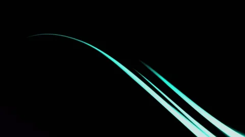 Abstract Fluid Cyan Flame and Smoke Stock Footage 49062740