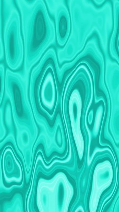Abstract fluid design in teal and aqua swirling patterns. Teal and aqua swi.. Stock Footage 344840857