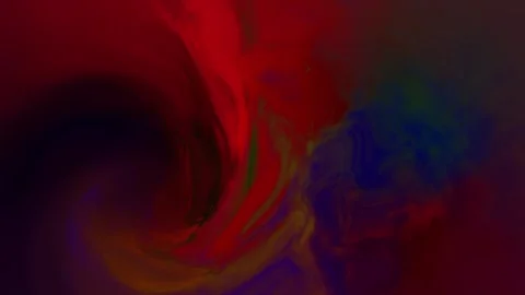Abstract Fluid Dynamics Color Pattern Stock Footage 332824470