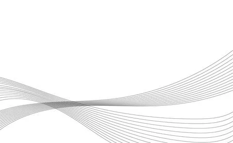 Abstract fluid flow lines background Stock Illustration