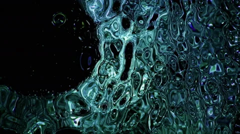 Abstract fluid forms pulse, ripple and flow - Video Background 1399 HD, 4K Stock Footage 60627713