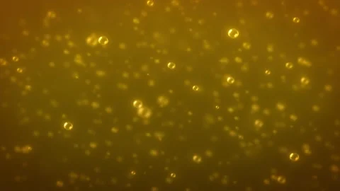 Abstract Fluid Fractal Bubble Particles Background Stock Footage 145003487
