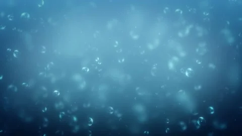 Abstract Fluid Fractal Bubble Particles Background Stock Footage 145415865