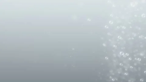 Abstract Fluid Fractal Bubble Particles Background Stock Footage 224507185