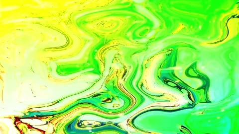 Abstract fluid fruits lemon oranges liquid splash background motion video Stock Footage 194816092