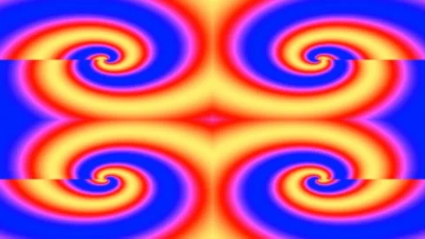 Abstract fluid geometric background pattern with vibrant psychedelic color .. Stock Footage 339782313