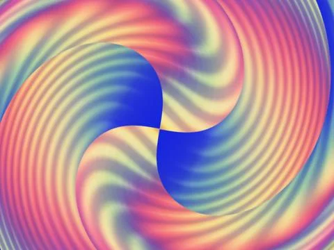 Abstract Fluid Geometry Animation Ilustración de archivo